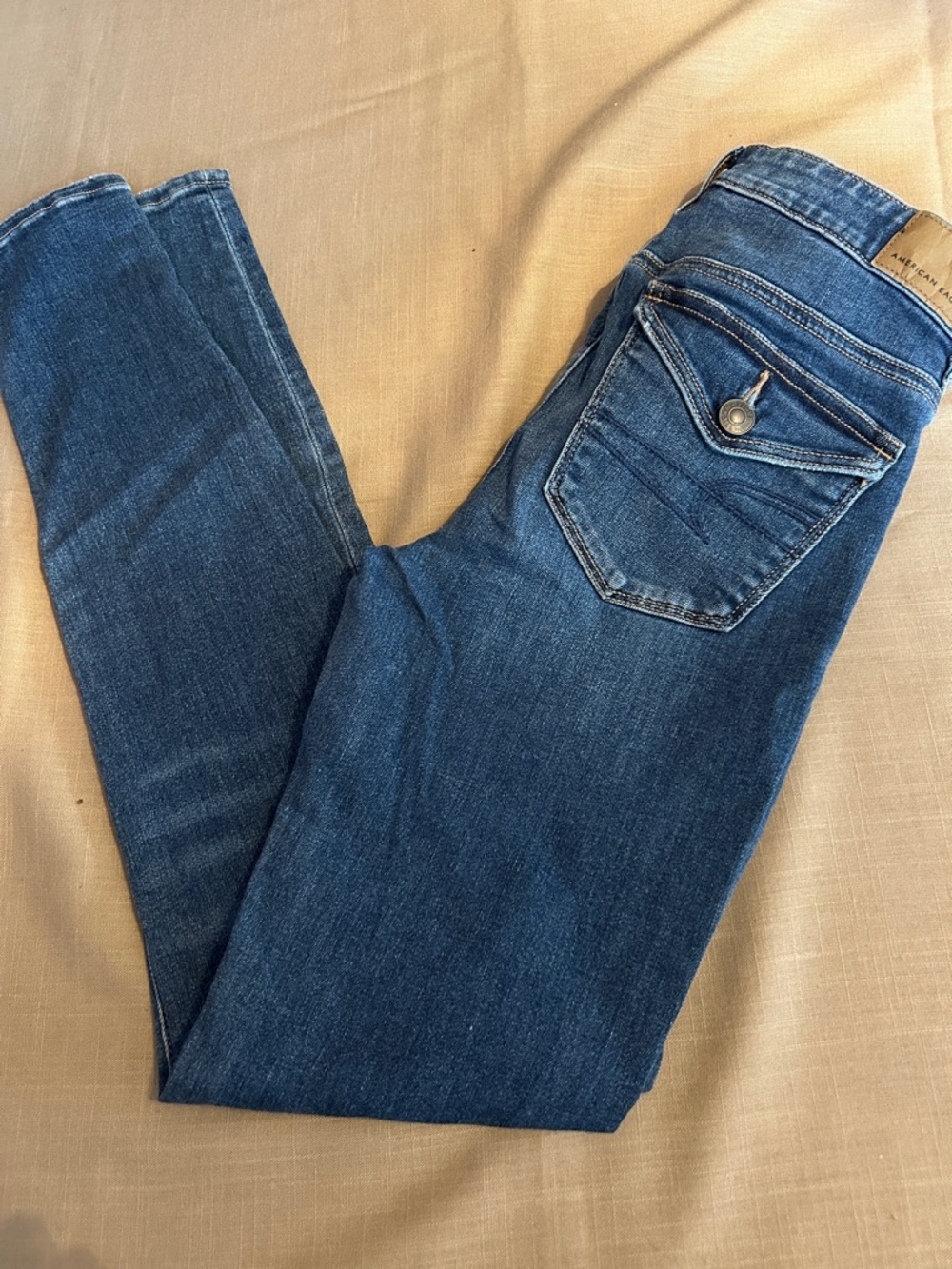 NWT American Eagle Outfitters Dark Blue Stretch Jeggings